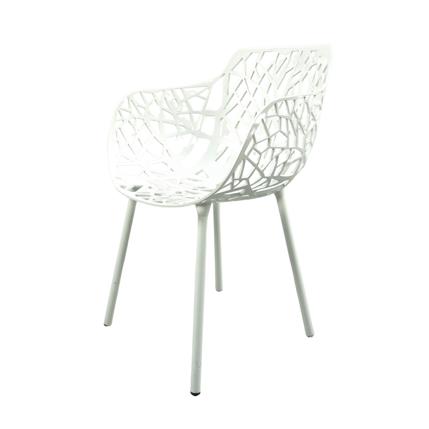 Fast Forest Design Stoel | Aluminium | Wit