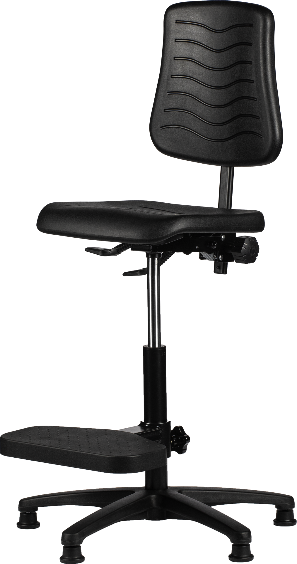 Werkstoel type GM267 | GM Serie | Zwart
