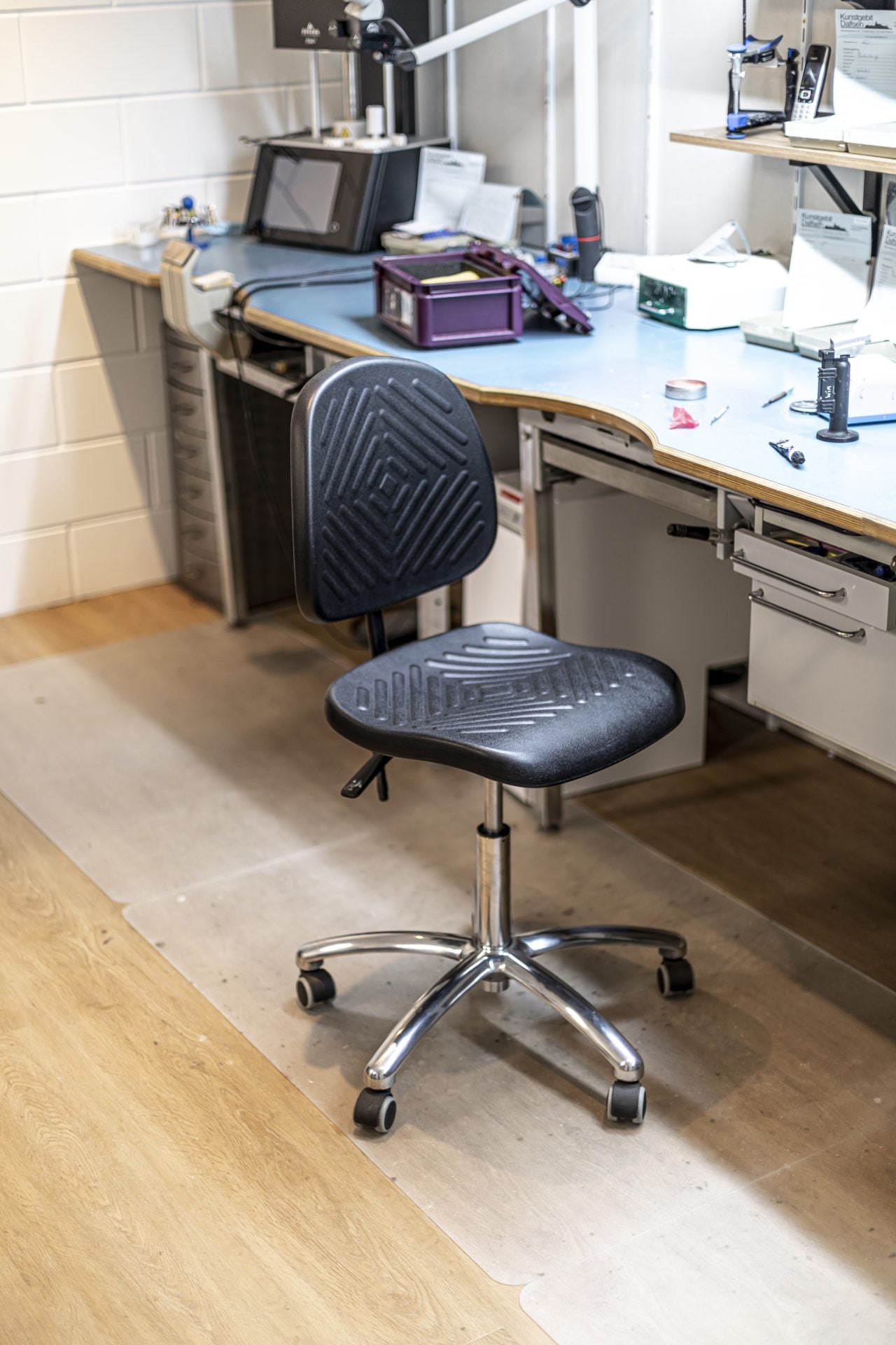 Werkstoel type GMS200 | GMS Serie | Zwart