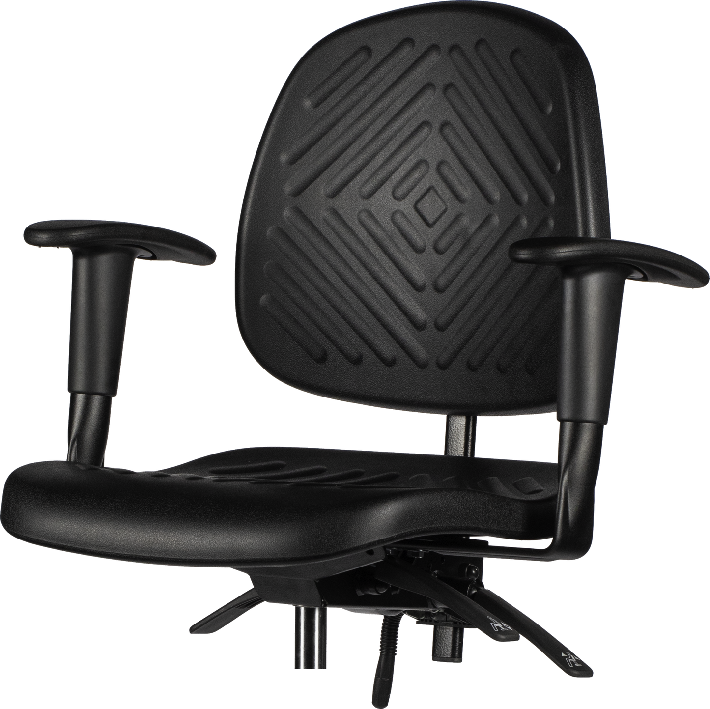 Werkstoel type GMS160 | GMS Serie | Zwart