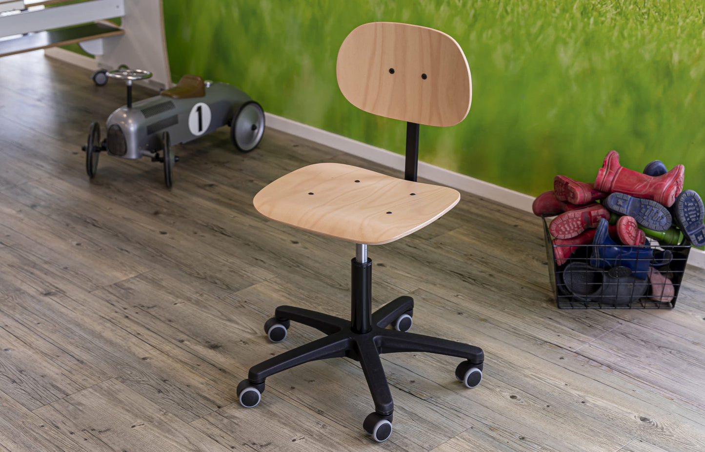 Werkstoel type H160 | H Serie | Hout