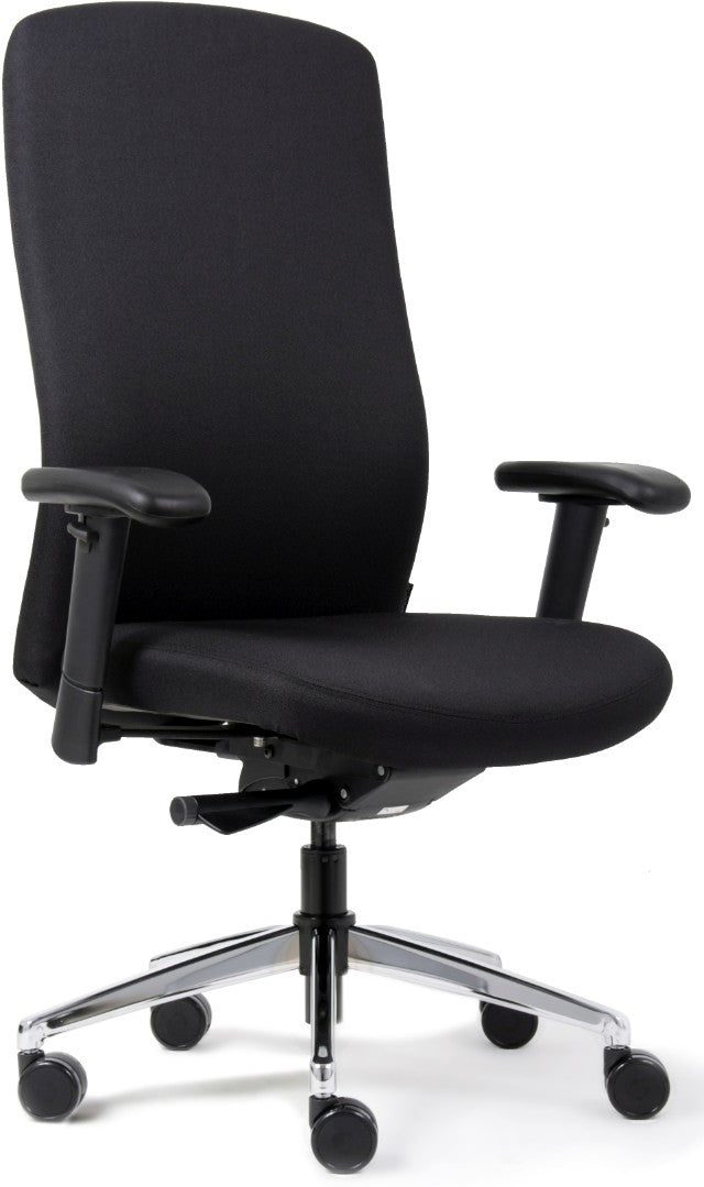 Heavy Duty Bureaustoel | Ergonomisch | Zwart