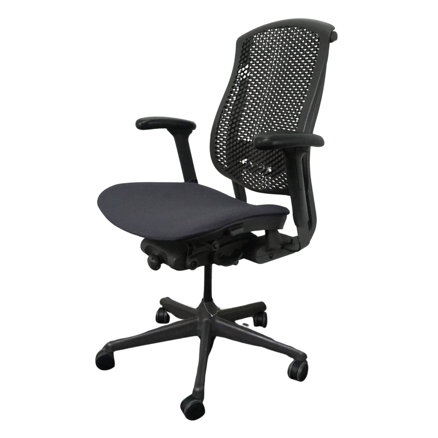Herman Miller Celle Bureaustoel | Ergonomisch | Donkergrijs / Zwart