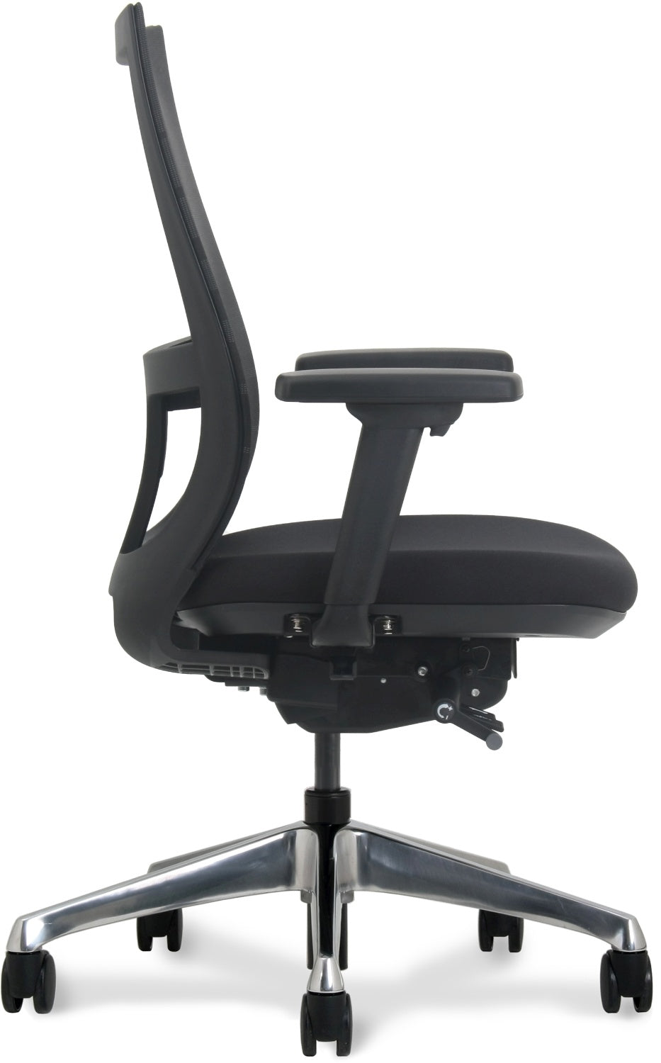 Curve Deluxe Bureaustoel | Ergonomisch | Zwart