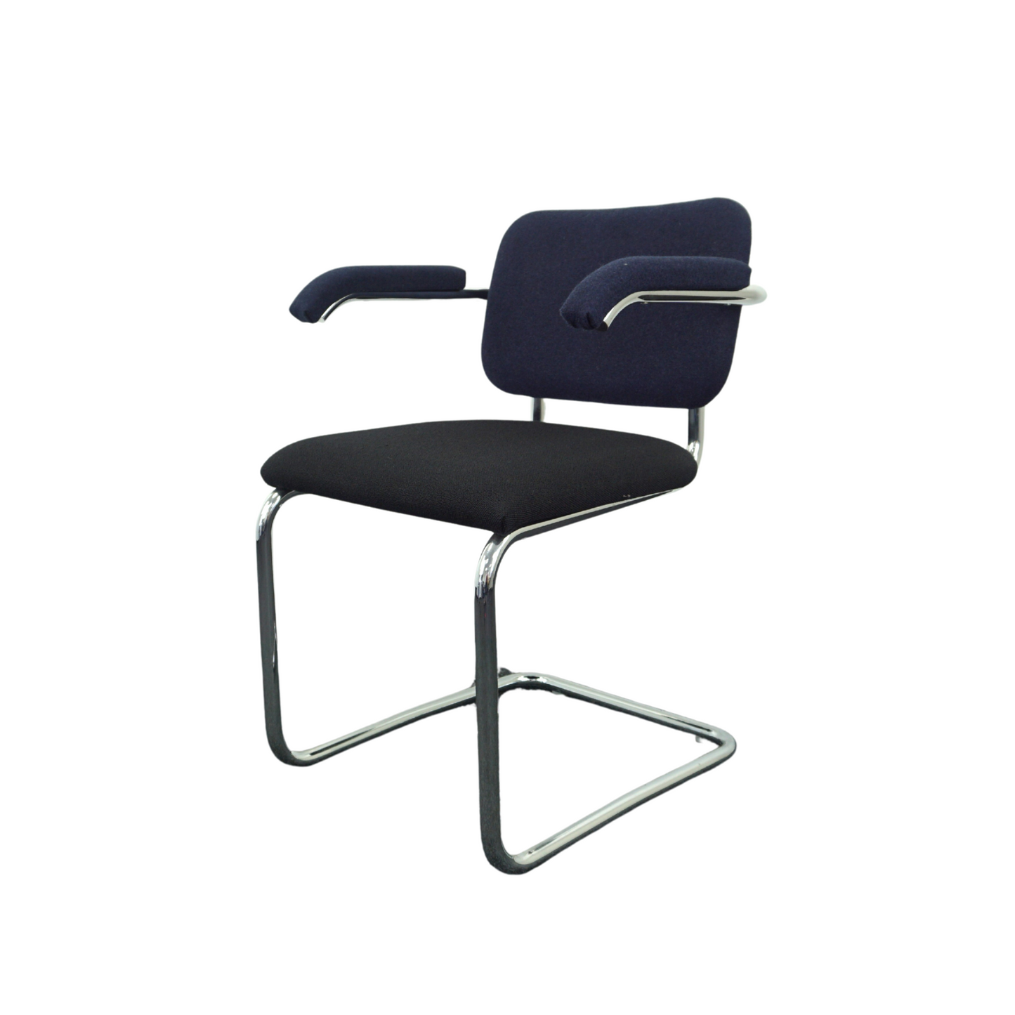 Knoll Cesca Design Stoel | Donkerblauw / Zwart