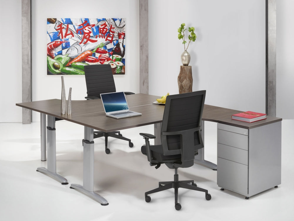 Wingbureau Work | Hoogte Verstelbaar | 62 - 85 cm | Leverbaar in Diverse Kleuren en Afmetingen