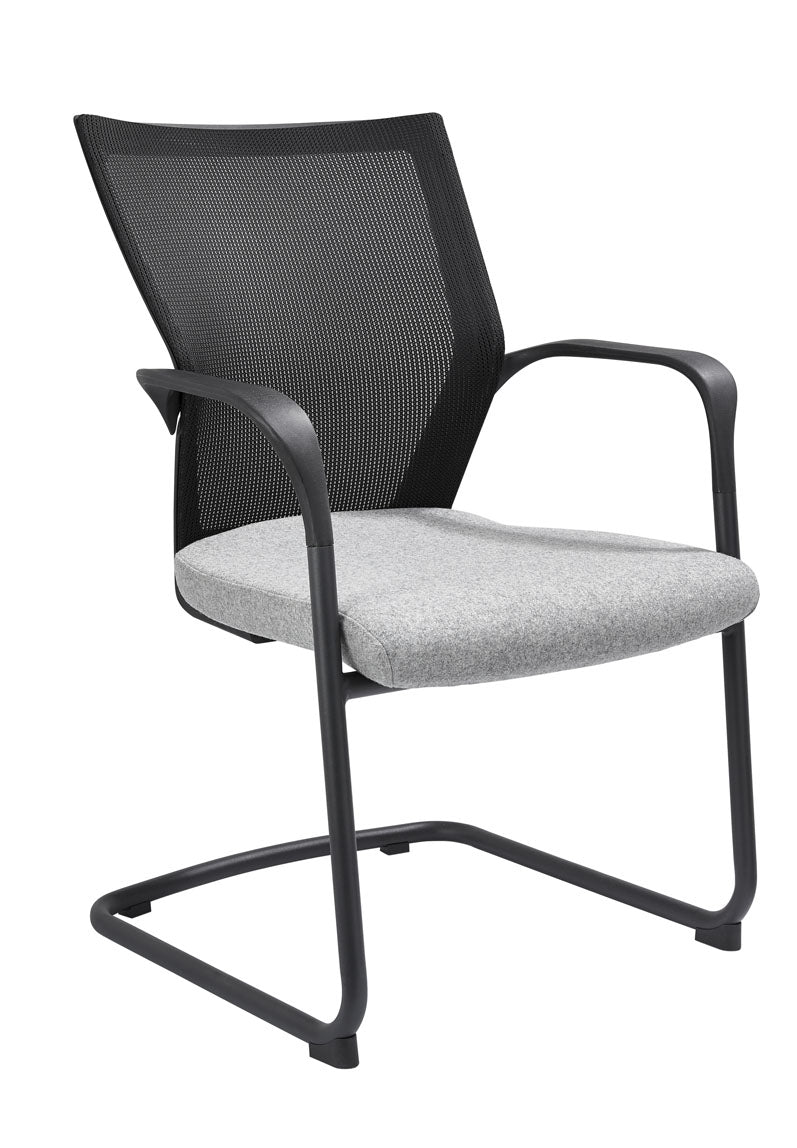 Vergaderstoel type 604 | Zwarte Netweave | Leverbaar in Diverse Kleuren