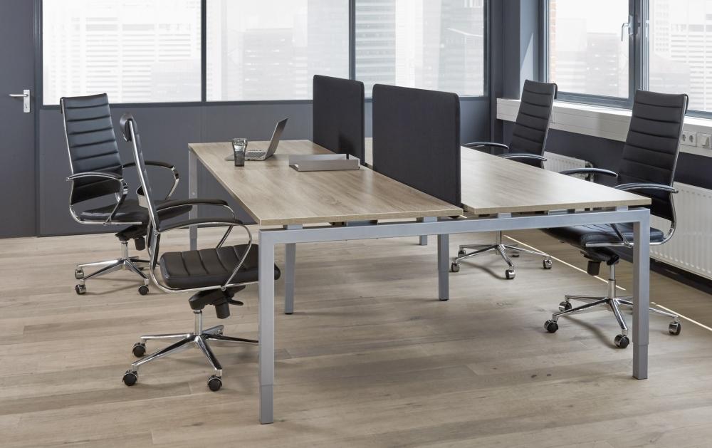 Bench Bureau Q-Bic | Hoogte Verstelbaar | 62 - 85 cm | Leverbaar in Diverse Kleuren en Afmetingen