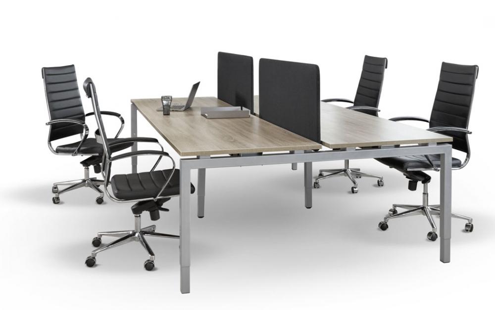 Bench Bureau Q-Bic | Hoogte Verstelbaar | 62 - 85 cm | Leverbaar in Diverse Kleuren en Afmetingen