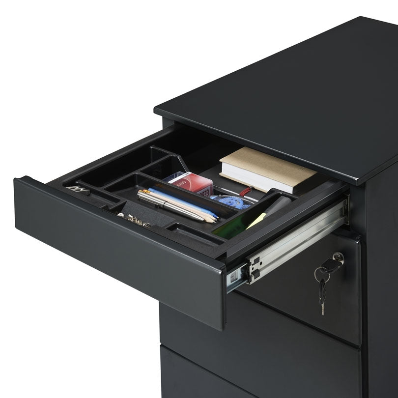 Verrijdbaar Ladeblok | 61 x 42 x 58 cm | 4 Lades | Leverbaar In Diverse Kleuren