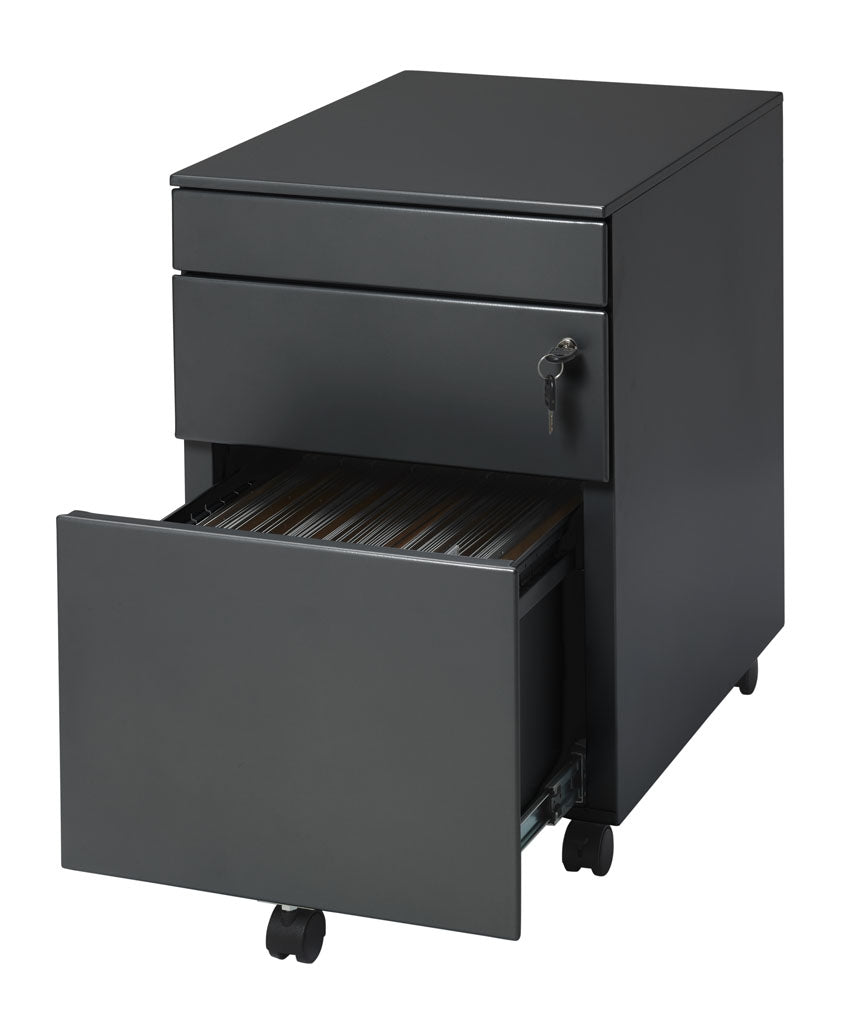 Verrijdbaar Ladeblok | 61 x 42 x 58 cm | 3 Lades | Leverbaar In Diverse Kleuren