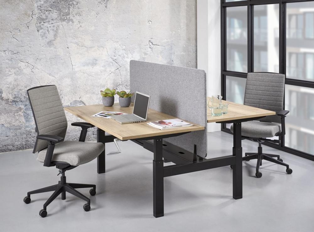 Zit-zit Duo-Slingerbureau Professional Line | 60 - 88 cm