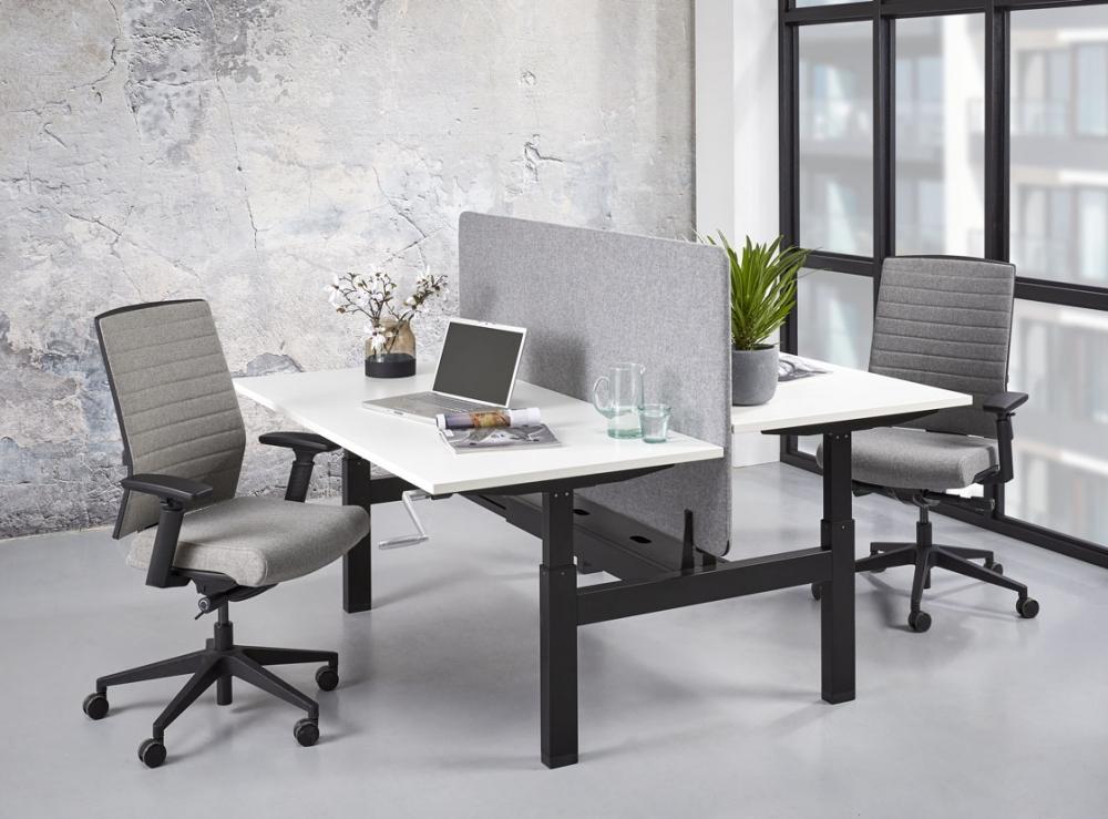 Zit-zit Duo-Slingerbureau Professional Line | 60 - 88 cm