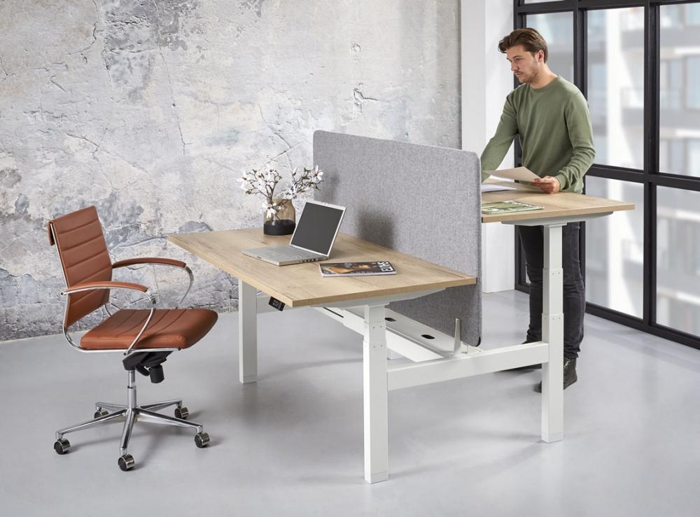 Zit-sta Duo Bureau Professional Line | Elektrisch | 65 - 130 cm
