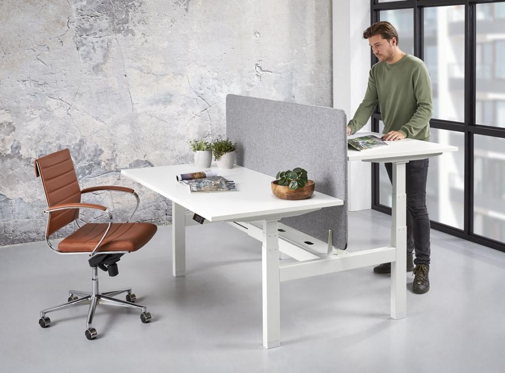 Zit-sta Duo Bureau Professional Line | Elektrisch | 65 - 130 cm