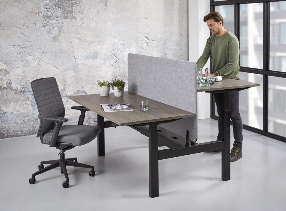 Zit-sta Duo Bureau Professional Line | Elektrisch | 65 - 130 cm