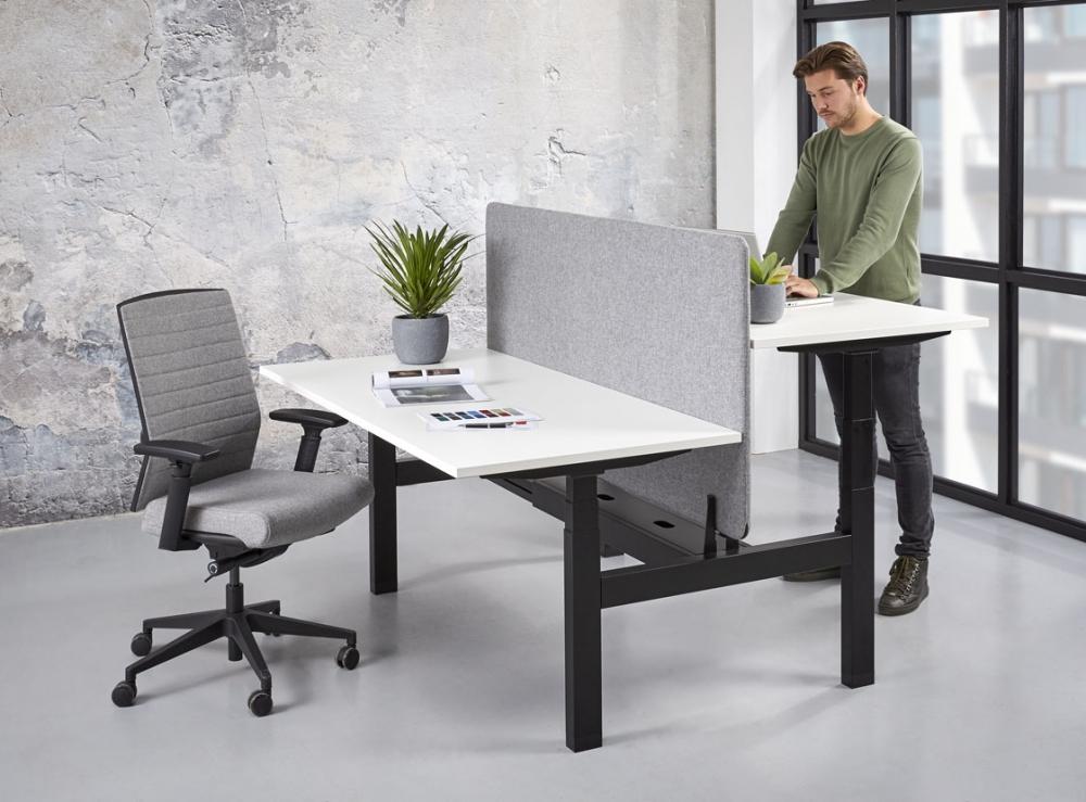 Zit-sta Duo Bureau Professional Line | Elektrisch | 65 - 130 cm