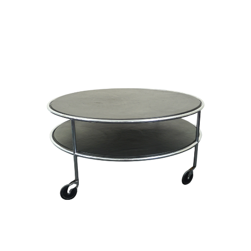 Lammhults Chicago Trolley 3 Design Bijzettafel | 90 cm | Zwart