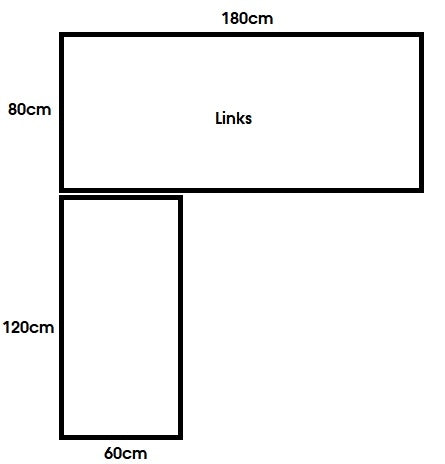 Zit-sta Hoekbureau Professional Line | Elektrisch | 65 - 130 cm