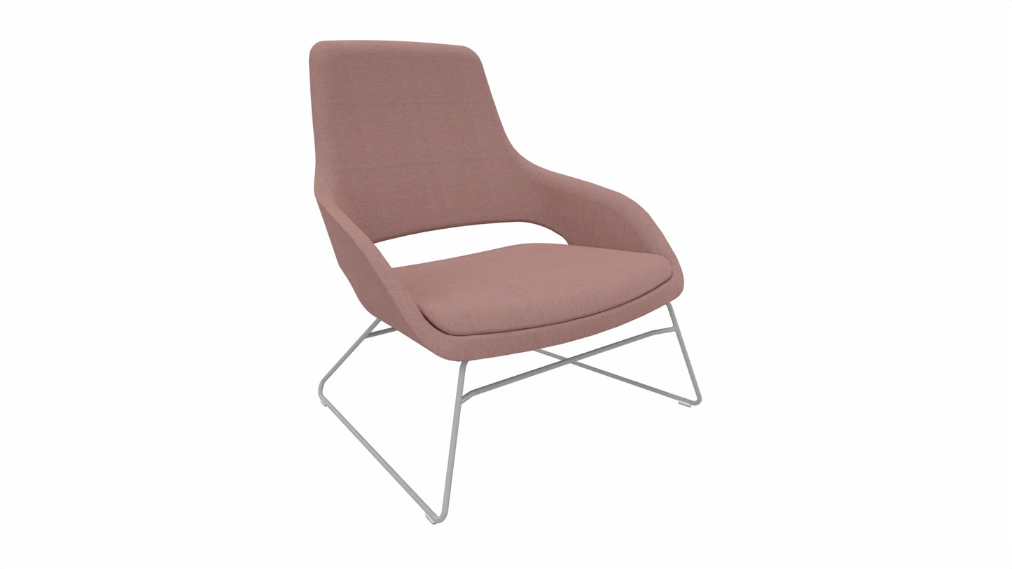 Lounge Fauteuil TESS | Leverbaar In Diverse Kleuren