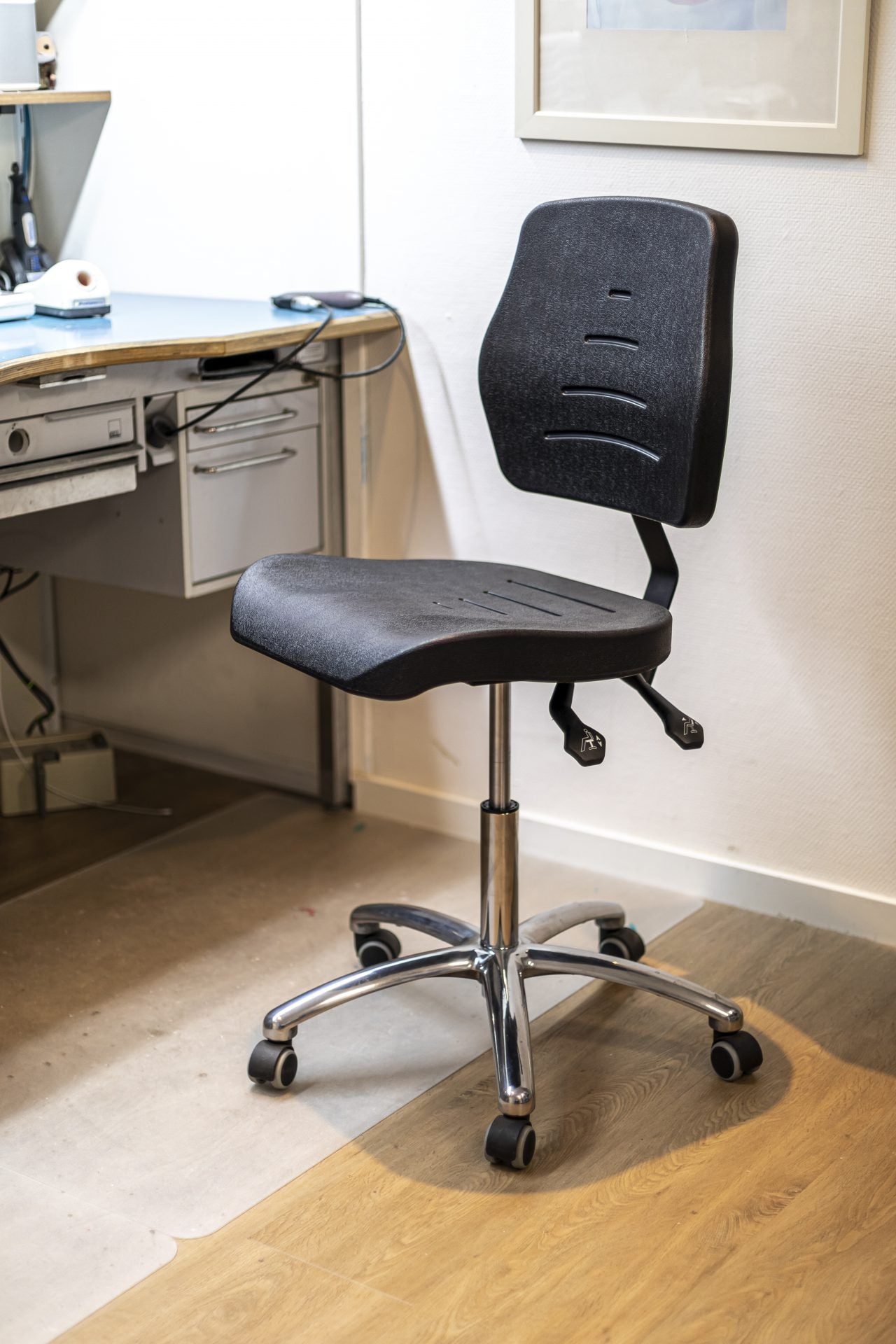 Werkstoel type MAX160 | MAX Serie | Zwart