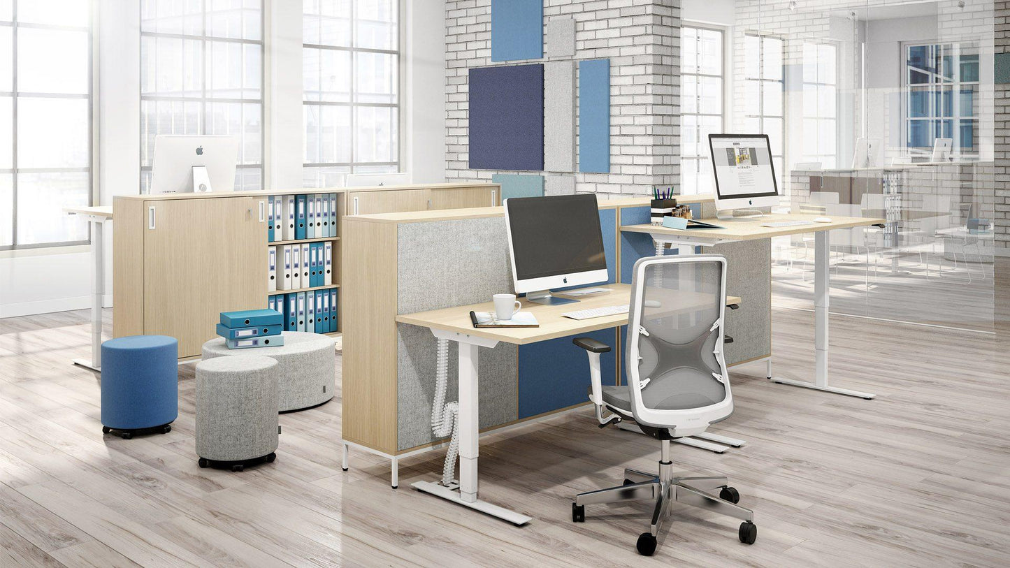 Schuifdeurkast STOR | 74 x 80 x 40 cm | Melamine