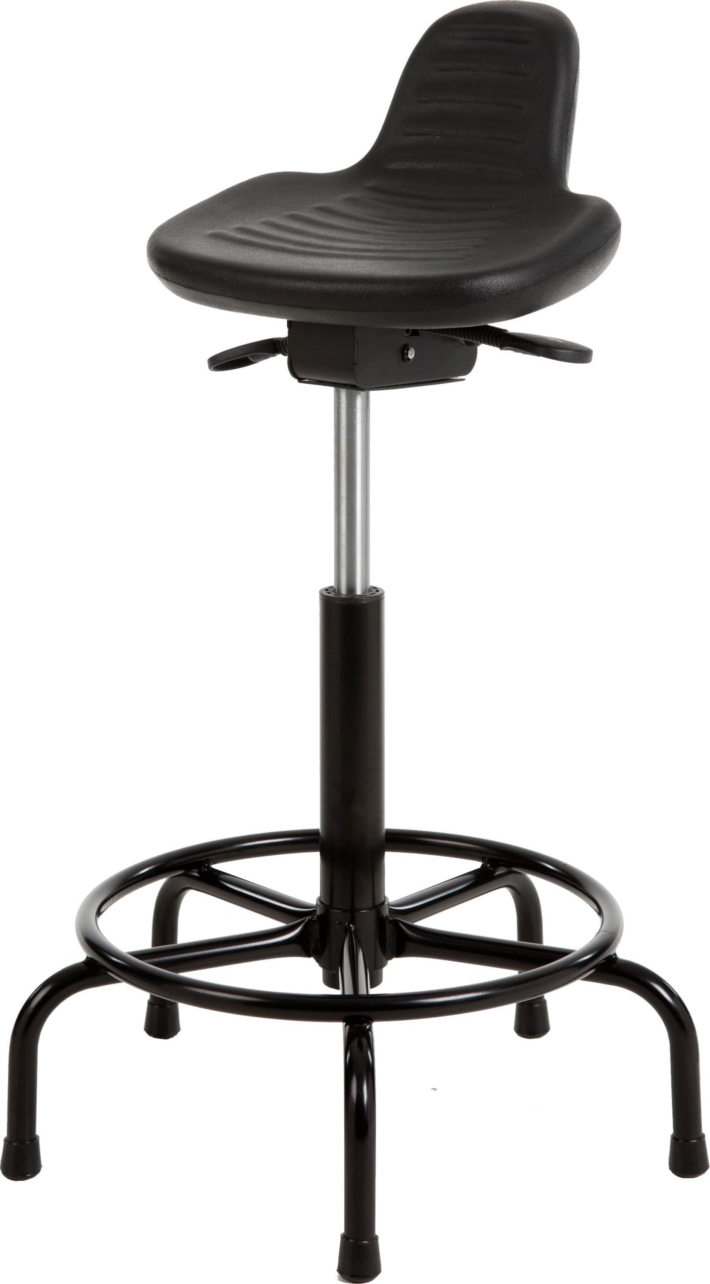 Stahulp type P1-200 | P1 Serie | Zit-Sta Kruk | Zwart