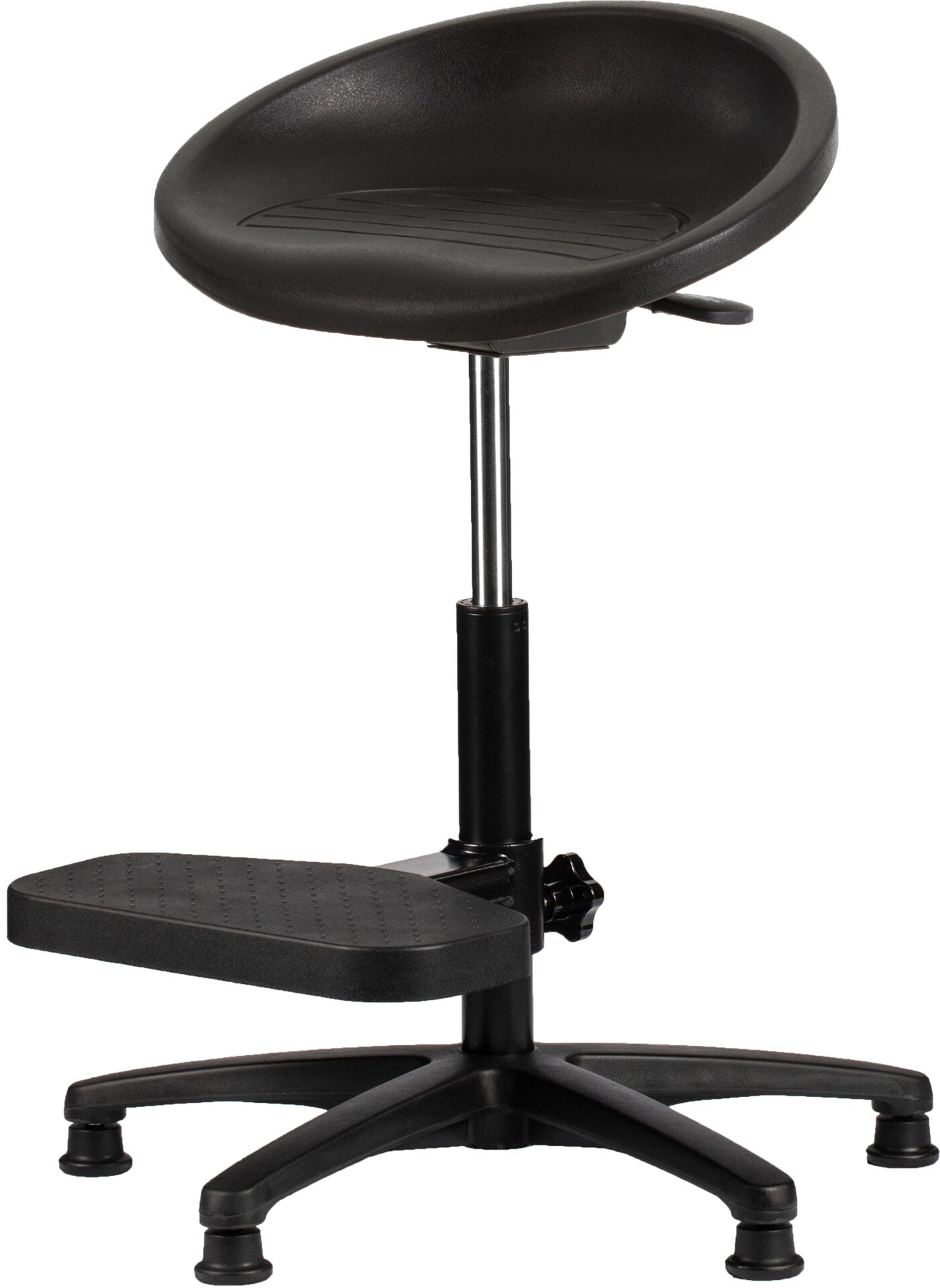Stahulp type P3-267 | P3 Serie | Zit-Sta Kruk | Zwart