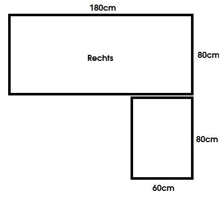 Zit-sta Hoekbureau Professional Line | Elektrisch | 65 - 130 cm