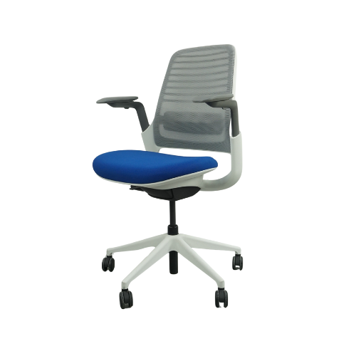 Steelcase Series 1 Bureaustoel | Ergonomisch | Blauw