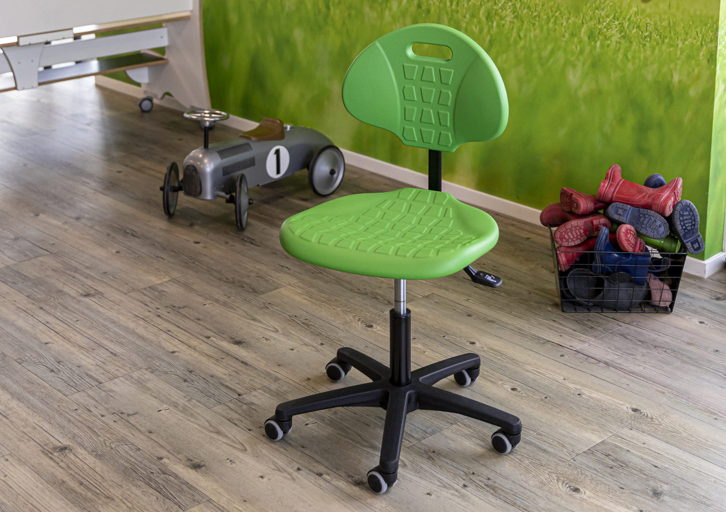 Werkstoel type TEZ160 | TEZ Serie | Leverbaar in Diverse Kleuren