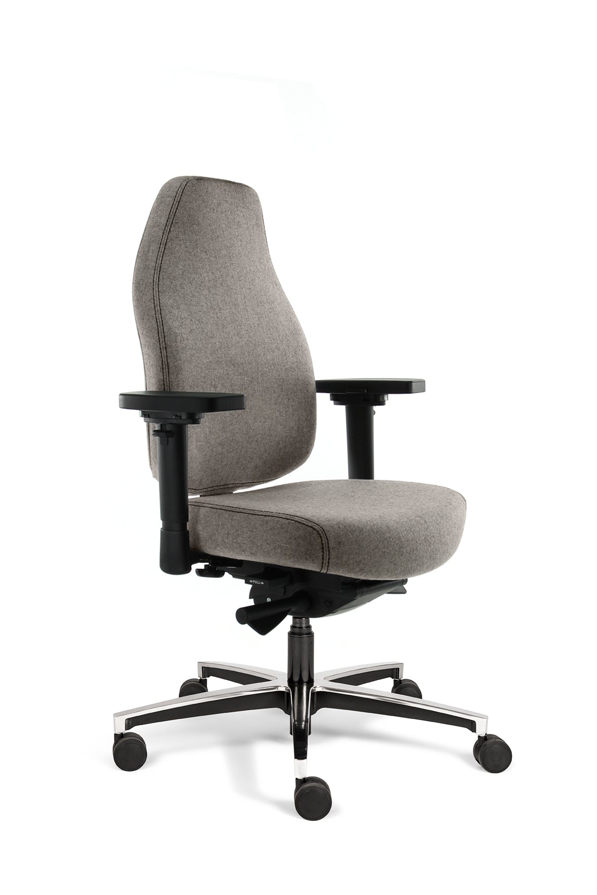 Bureaustoel Therapod X Standaard | Ergonomisch | Wolvilt | Leverbaar in Diverse Kleuren