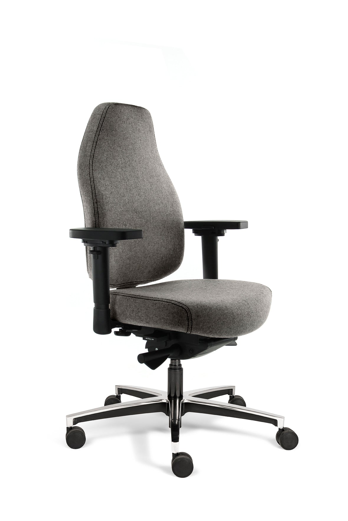 Bureaustoel Therapod X Standaard | Ergonomisch | Wolvilt | Leverbaar in Diverse Kleuren