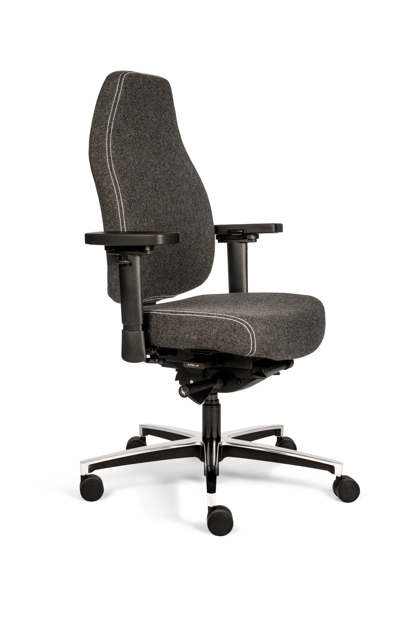 Bureaustoel Therapod X Standaard | Ergonomisch | Wolvilt | Leverbaar in Diverse Kleuren