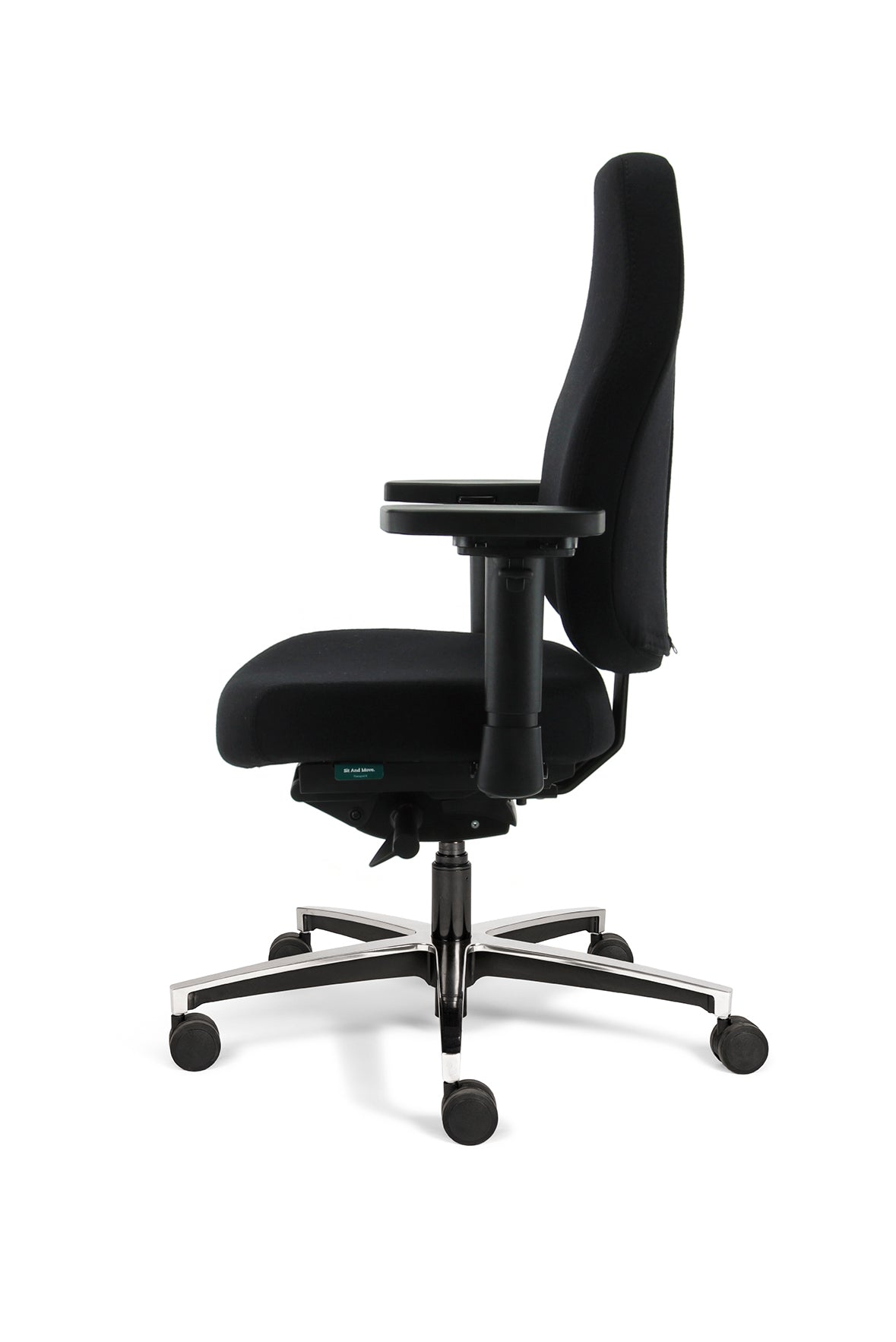 Bureaustoel Therapod X | Ergonomisch | Zwart | Mirage Stof