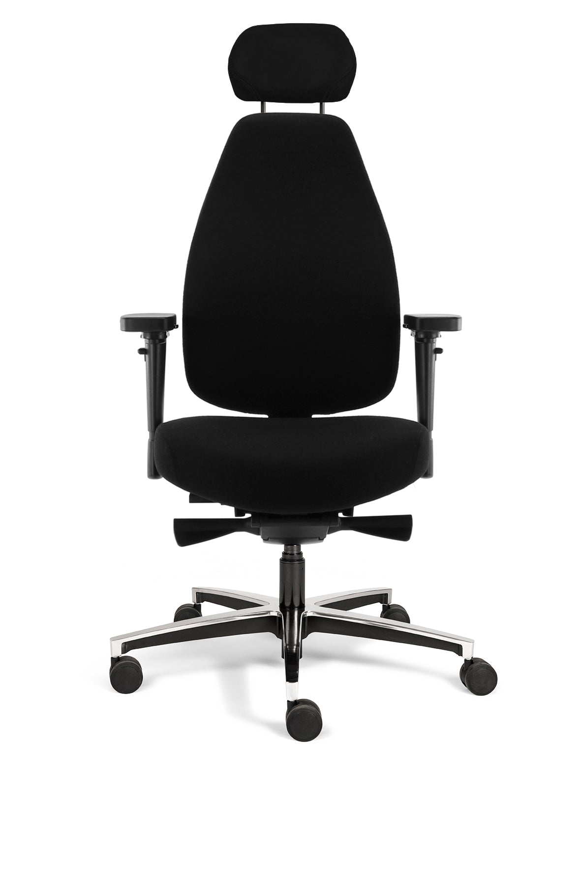 Bureaustoel Therapod X HR | Ergonomisch | Zwart | Mirage Stof