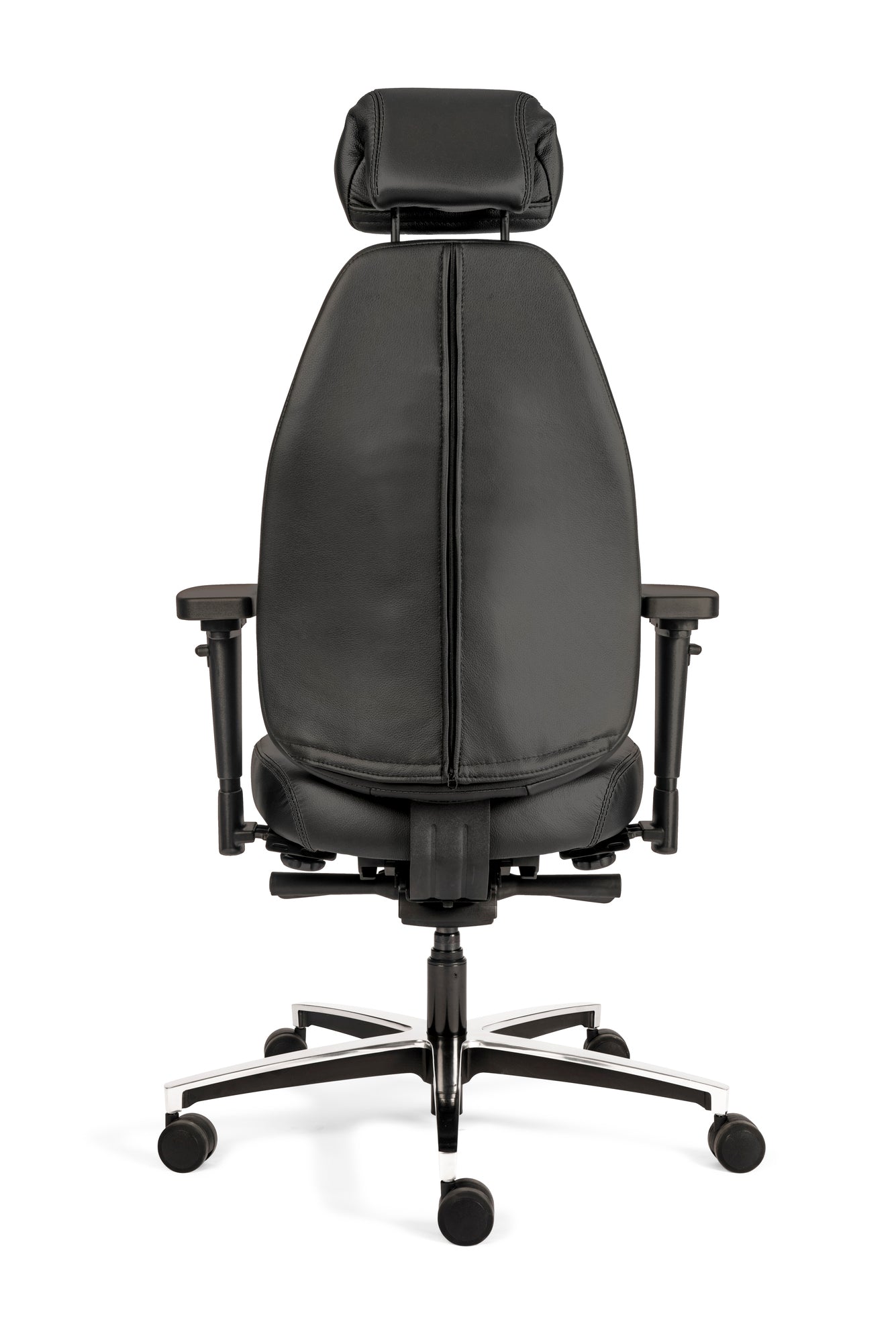 Bureaustoel Therapod X HR | Ergonomisch | Zwart Leer