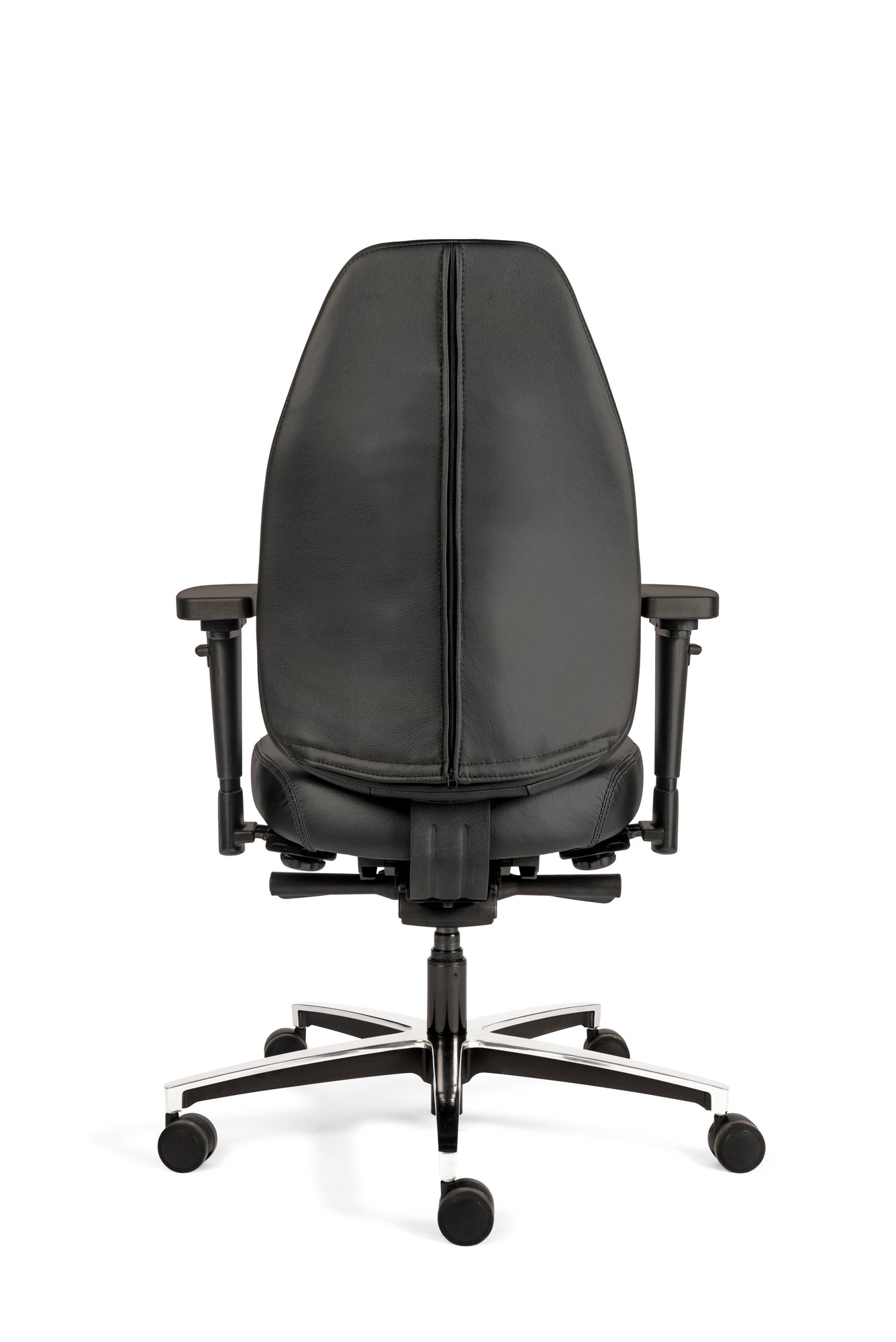 Bureaustoel Therapod X Standaard | Ergonomisch | Zwart Leer