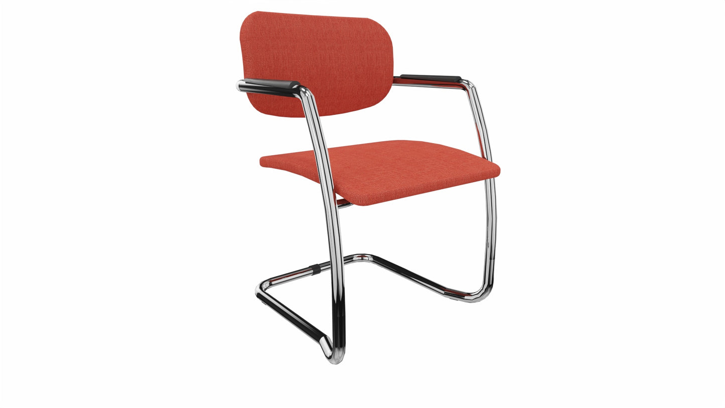Vergaderstoel BASE (Gestoffeerd) | Leverbaar In Diverse Kleuren