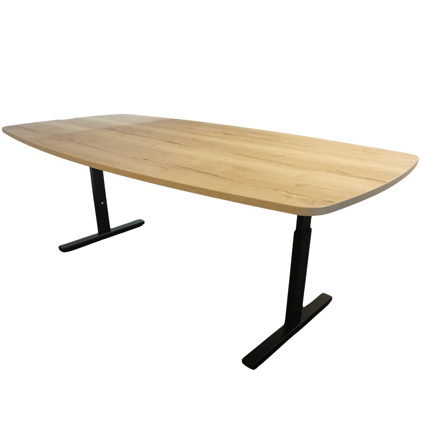 Vergadertafel Tube | Bureau | 220 x 110 cm | Hoogte verstelbaar 62 - 85 cm