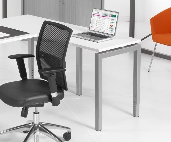 Bureau Q-Bic Aanbouwelement | Hoogte Verstelbaar | 62 - 85 cm | Leverbaar in Diverse Kleuren en Afmetingen