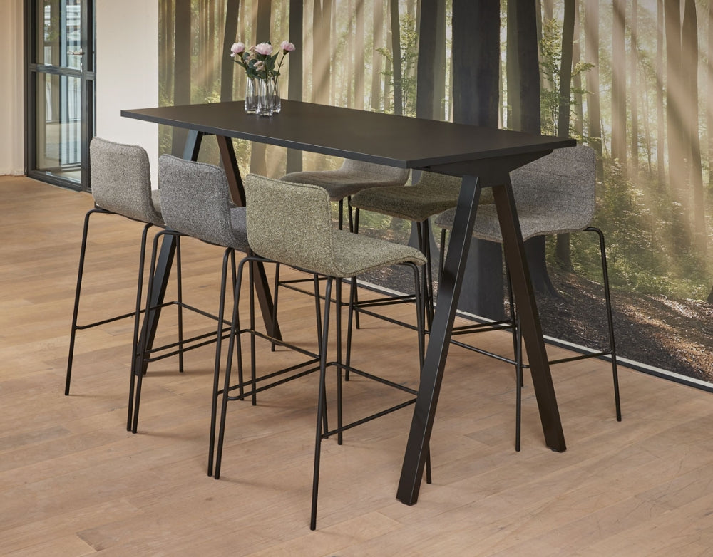 Bartafel type V | Vergadertafel | 160 x 80 cm | Leverbaar In Diverse Kleuren