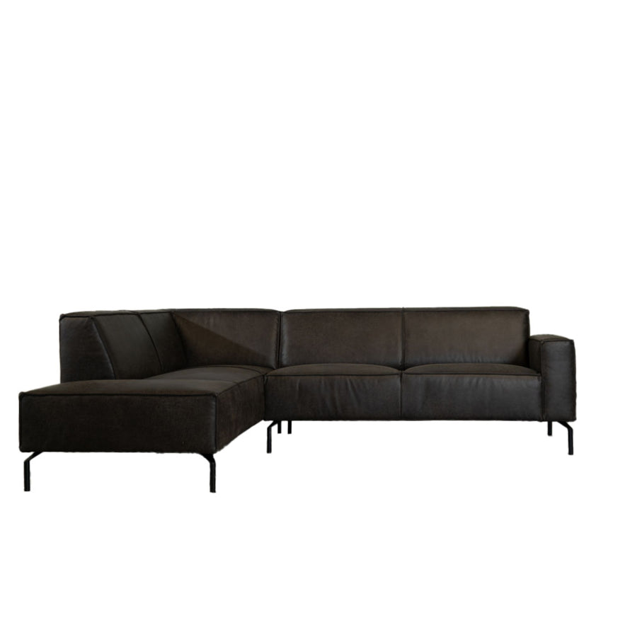 Loungebank Kansas | Hoekbank | Eco-Leder | Leverbaar in Diverse Kleuren