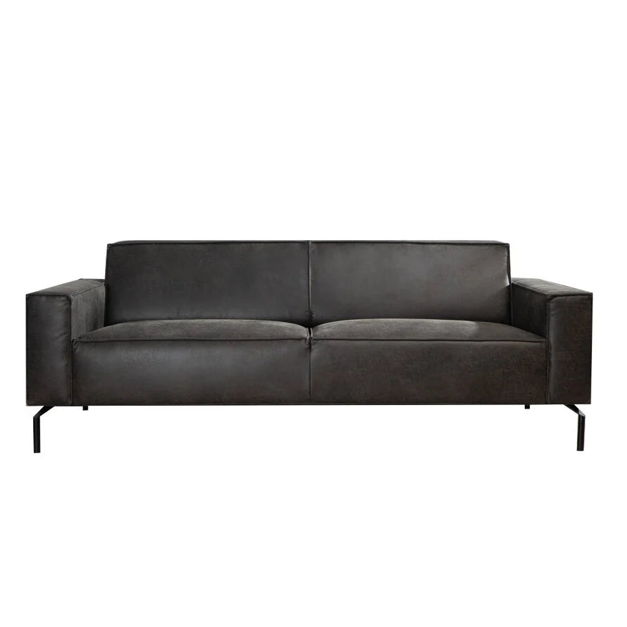 Loungebank Kansas | 3-zits | Eco-Leder | Leverbaar in Diverse Kleuren
