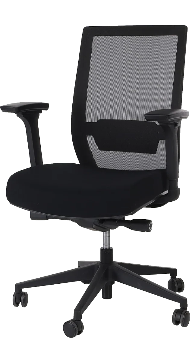 Bureaustoel CO2 | Ergonomisch | Zwart