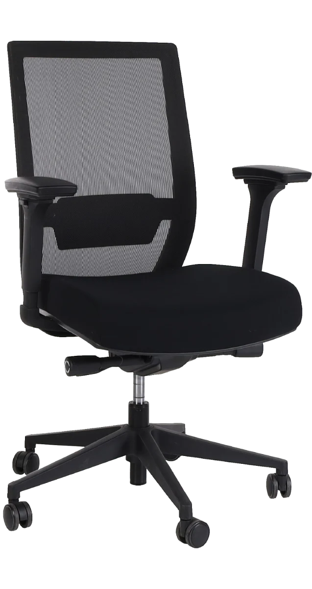 Bureaustoel CO2 | Ergonomisch | Zwart