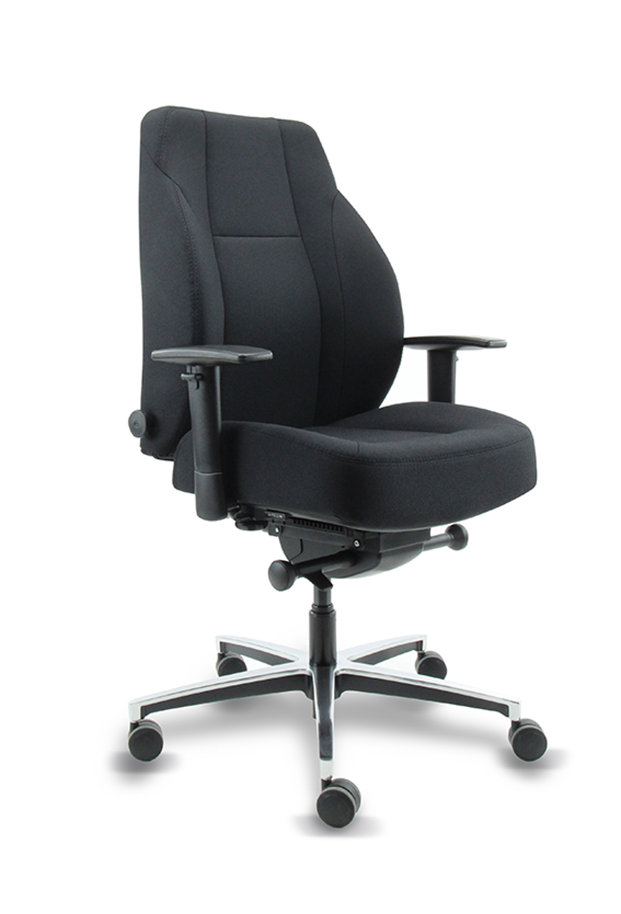 Bureaustoel B1 | 24-uur Stoel | Ergonomisch | Middelhoge rug