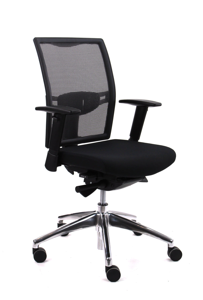 Bureaustoel 706 CS | Ergonomisch | Zwart