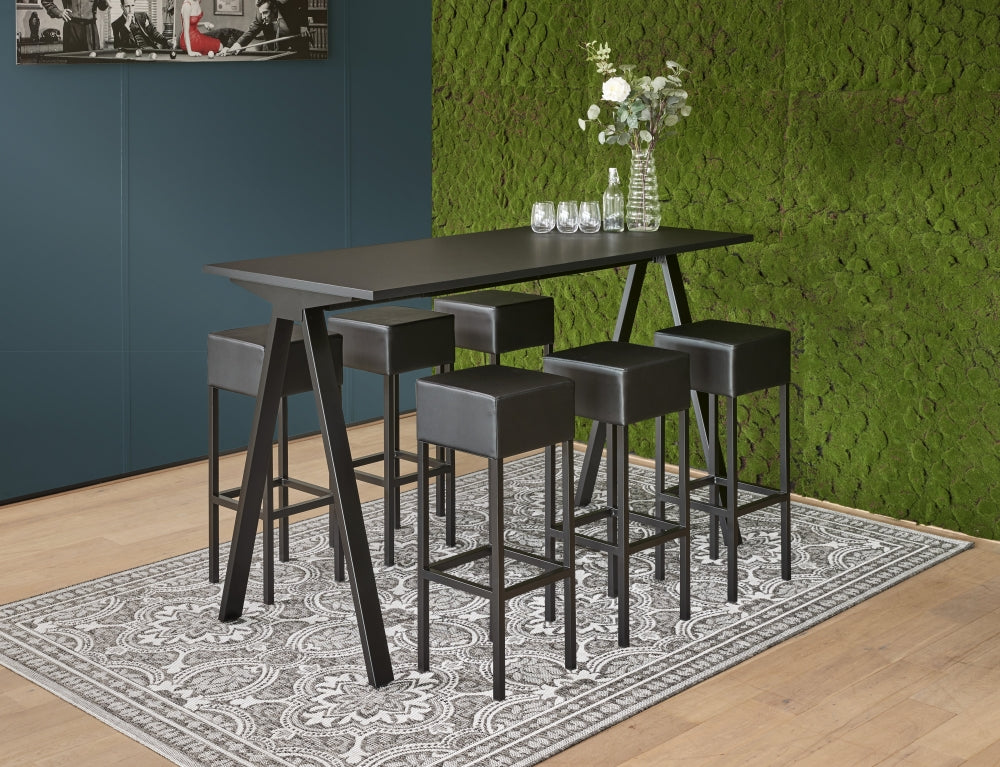 Bartafel type V | Vergadertafel | 160 x 80 cm | Leverbaar In Diverse Kleuren