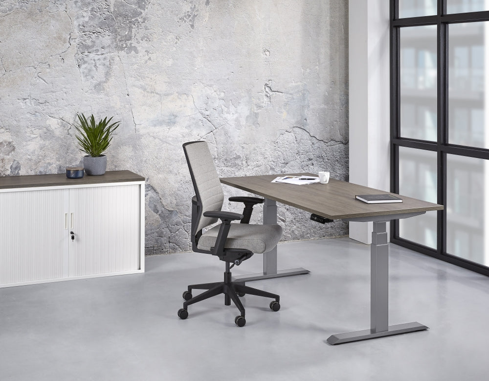 Zit-sta Bureau Basic Line | Elektrisch | 65 - 130 cm